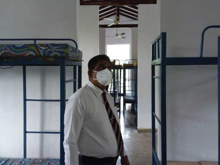 Principal Inspecting Dormitory